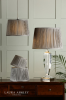 Klosz Abażur 25cm LAURA ASHLEY Hemsley Pleated Silk Grey DAR LIGHTING LA3713802-Q (Abażur- Bez Podstawy)